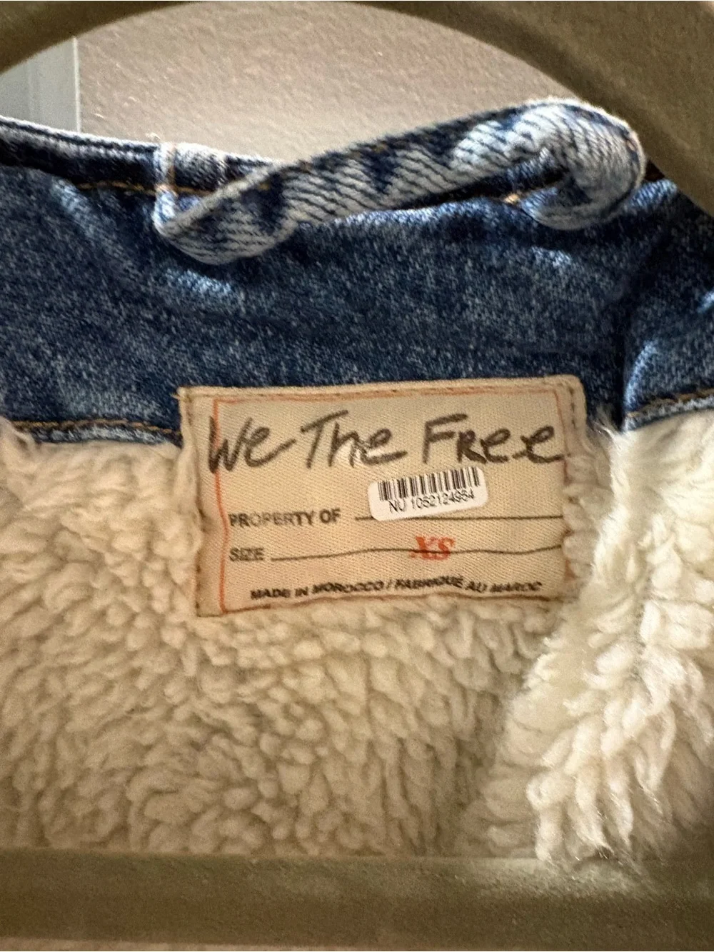 Free people Florence ranch denim vest